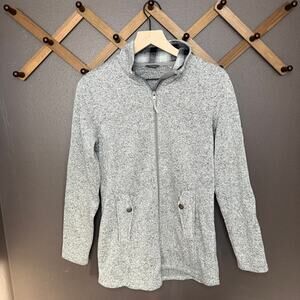 Eddie Bauer Fleece Full Zip Collared Jacket size women's medium